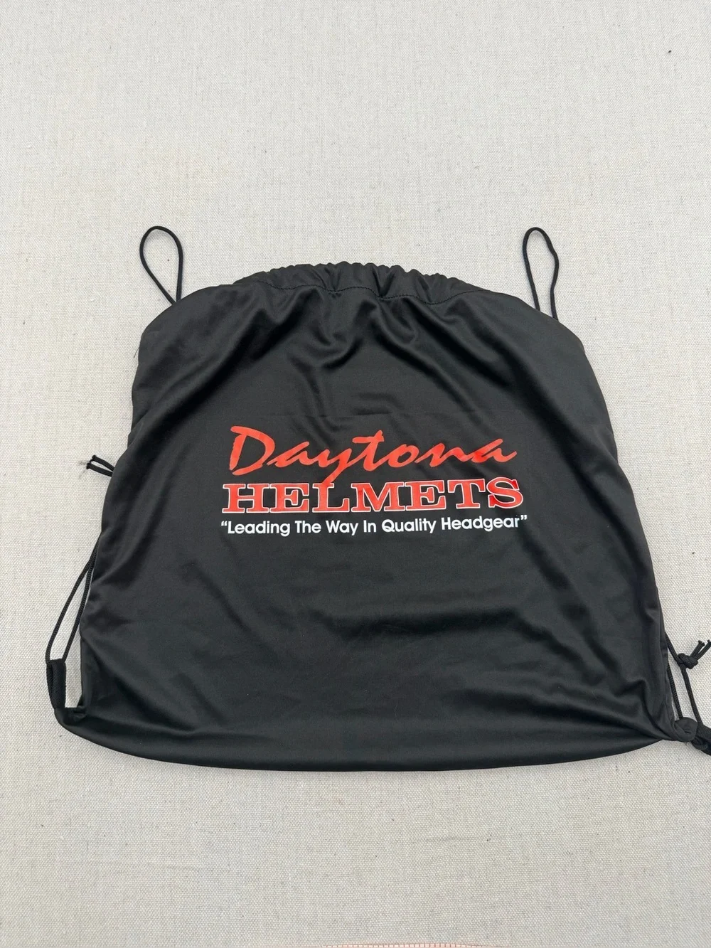 Daytona Helmets Black Drawstring Helmet Bag